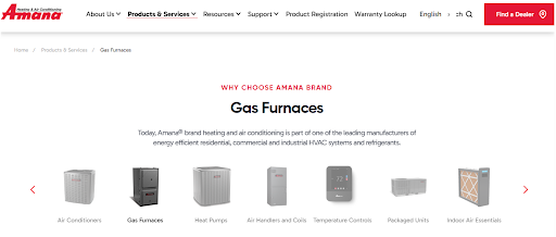 Amana – Industry-Leading Warranty