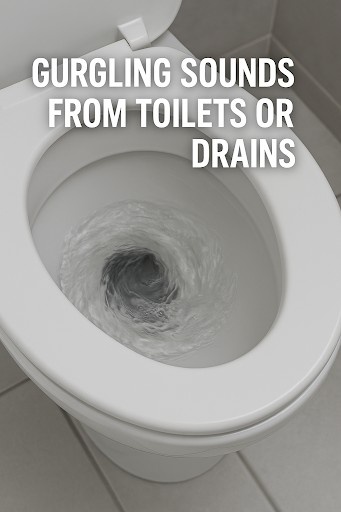 Gurgling Sounds From Toilets or Drains