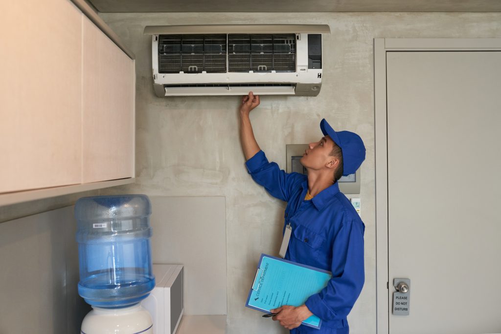 how to clean evaporator coil without removing