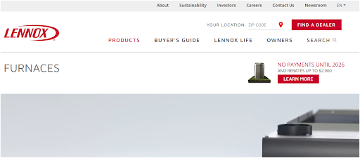Lennox – King of Efficiency